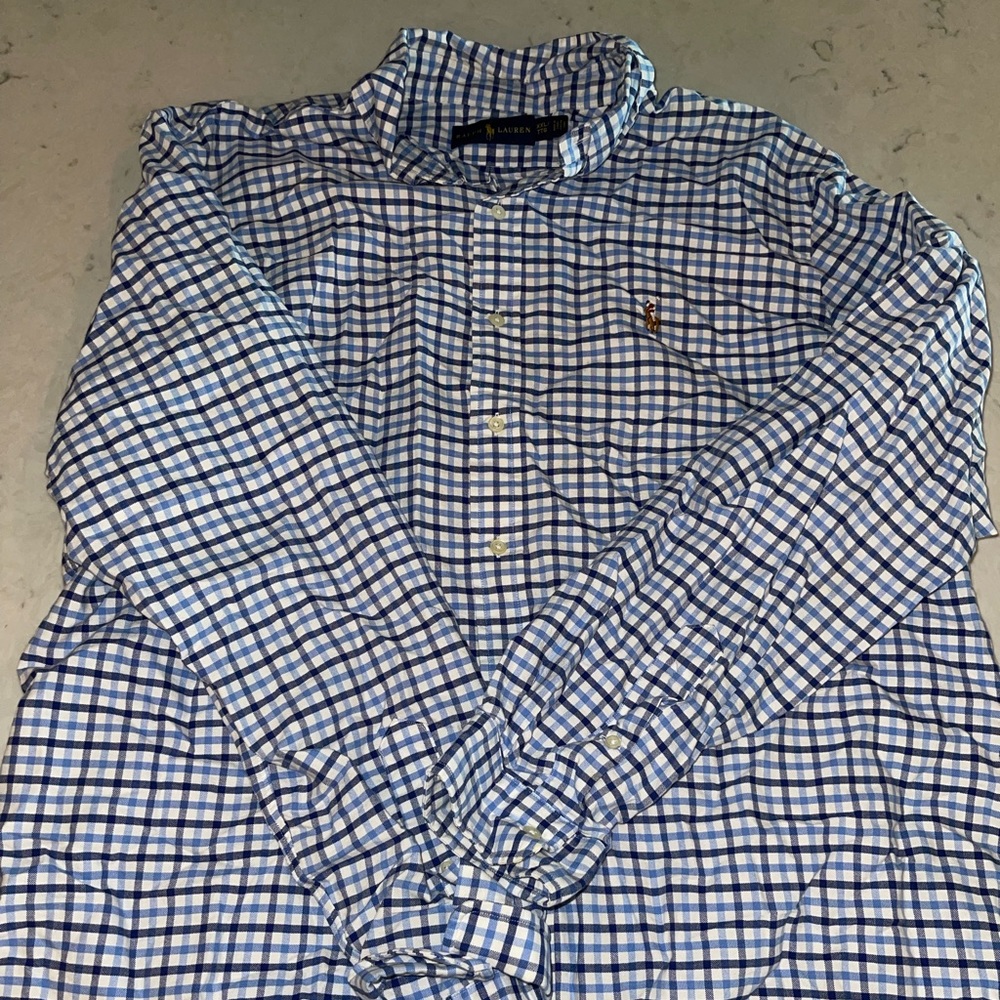 Ralph Lauren button up men's xxl
